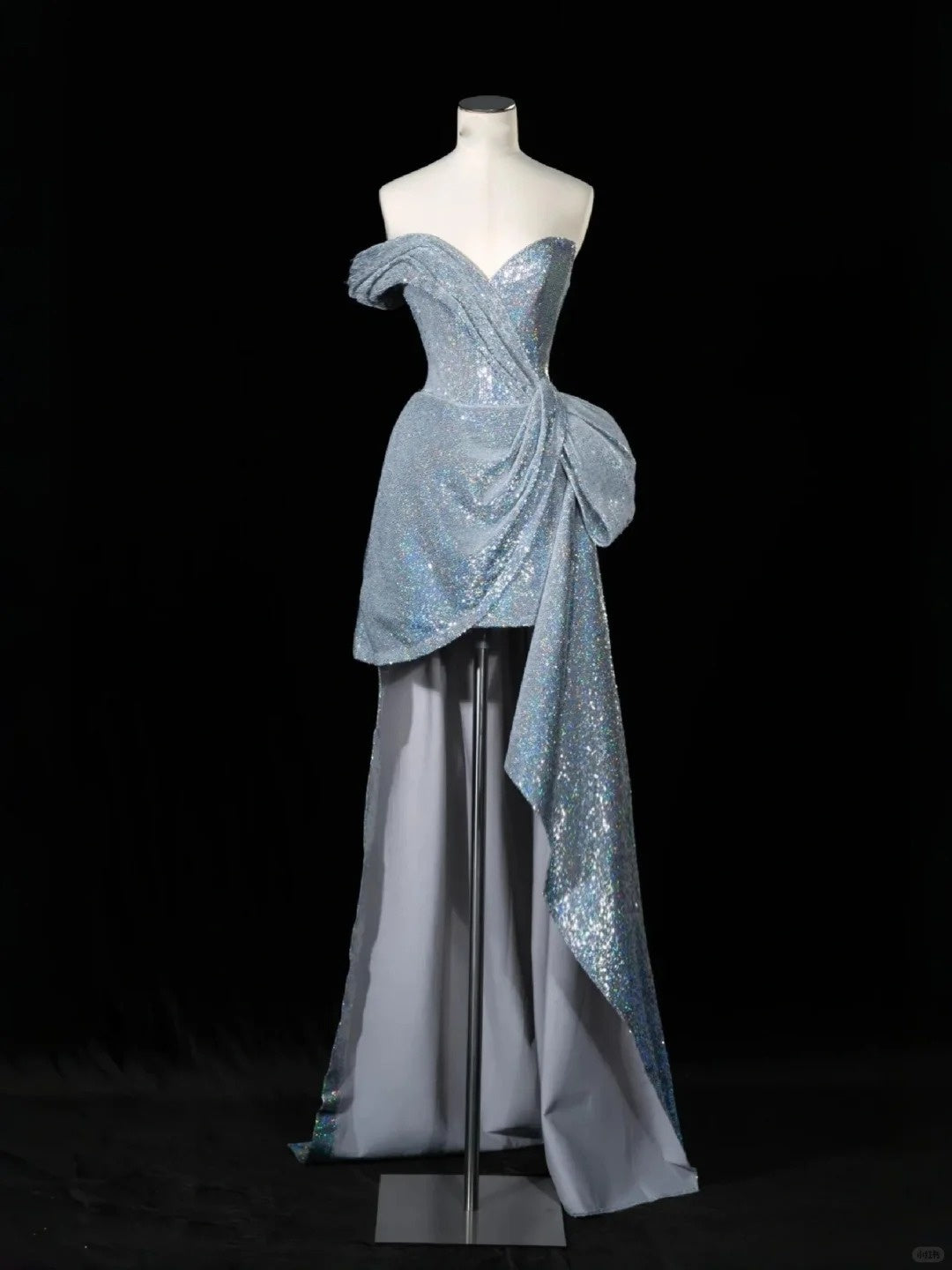 🌌Kurzes, sternenklares, helles, romantisches Ballkleid im Future Space-Stil, Silber, Abendkleid, Heimkehrkleid, Geburtstagskleid, Abschlussballkleid, gh4354