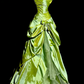 Green Retro Elegant Long Princess Dress, Evening Gown, Ball Gown gh3444