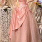 Gorgeous Full Body Bead Decoration Pink Beaded Elegant Long Satin Ball Gown Evening Dress Party Dress gh4466