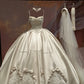 Girlhomeshops - Brautkleid Prinzessin Satin süß klassisch elegant langes Brautkleid exquisite Spitze gh5447