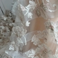 Light Champagne Waist-Cinched Lace Sexy Bodycon Mermaid Prom Gown, Evening Gown & Bridal Wedding Gown gh7344