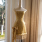 Robe de soirée courte à paillettes et pompons, luxueuse et brillante, magnifique, mignonne et élégante, robe de bal, robe de soirée, gh4165