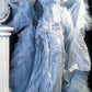 Retro elegant long evening gown, mermaid princess maximalism gh6846