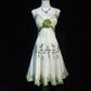 Light Green Spring Summer New Style Retro Fashion Elegant Exquisite Rhinestone Beads Floral Short Tulle Homecoming Dress Birthday Party Dress Prom Dress Evening Dress Prom Dress gh3861