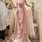 Rosa Mode Eine Schulter Lange Chiffon Ballkleid Abendkleid gh4430