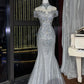 Ein funkelndes Kleid ✨ Ein Meerjungfrauenkleid, das einen atemberaubenden Auftritt hinlegte gh6724