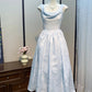 Light blue elegant girl homecoming dress long satin prom dress evening dress party dress birthday dress bridesmaid dress gh4544