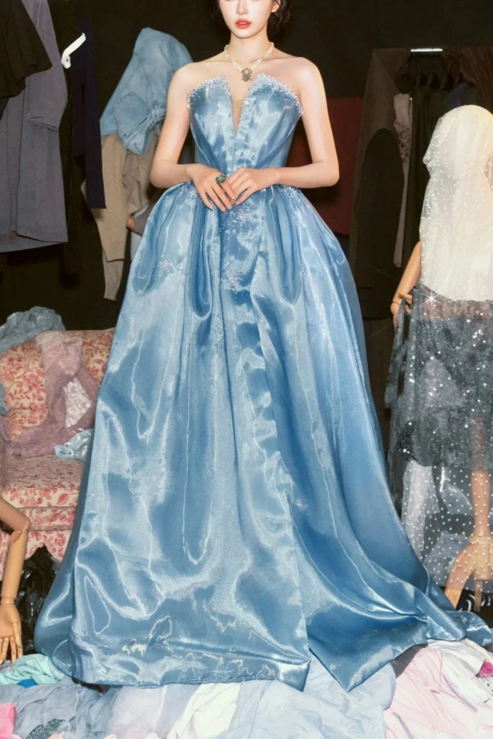 Long Dress Evening Dress Birthday Dress  gh7061