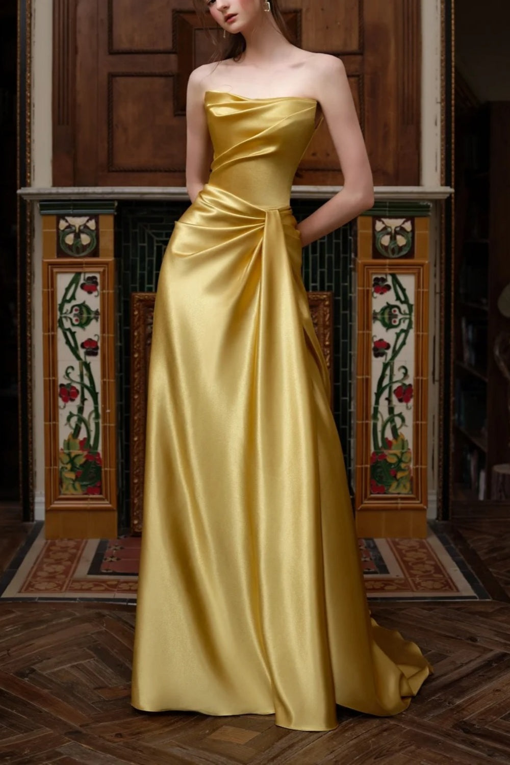 Robe longue, robe de soirée, robe d'anniversaire gh7046