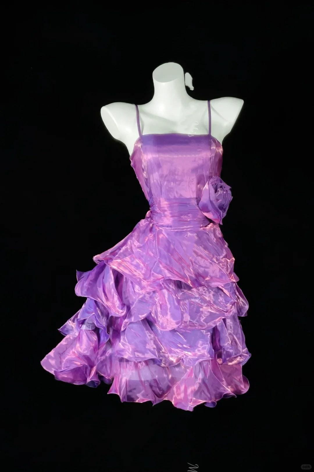 Lila ziemlich mode kurze chiffon ballkleid abendkleid partykleid bankettkleid homecoming kleid gh4722