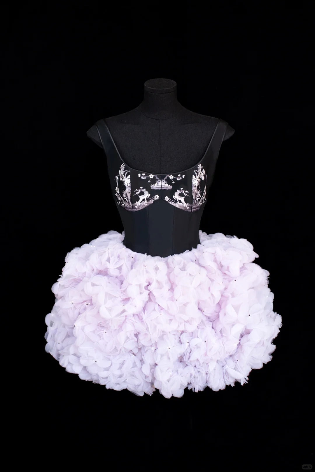 Girlhomeshops - Robe courte bouffante élégante rose et violette pour fille, tenue de soirée, robe d'anniversaire, gh5370
