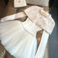 Girlhomeshops - Robe de princesse courte blanche en mousseline de soie, robe de soirée d'anniversaire, robe de huitième année, jupe de ballet petite princesse française gh5296
