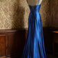 girlhomeshops-Ärmelloses königsblaues Meerjungfrauenkleid aus Satin, elegantes Retro-Abendkleid in schmaler Passform und bodenlang, gh5828