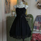 Black sweet cute short chiffon exquisite lace bow tie homecoming dress evening dress birthday party dress prom dress ball gown gh3922