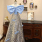 Blue Shiny Silver Sweet Cute Long Sequin Prom Dress Evening Dress Prom Dress Graduation Dress Birthday Dress gh4243