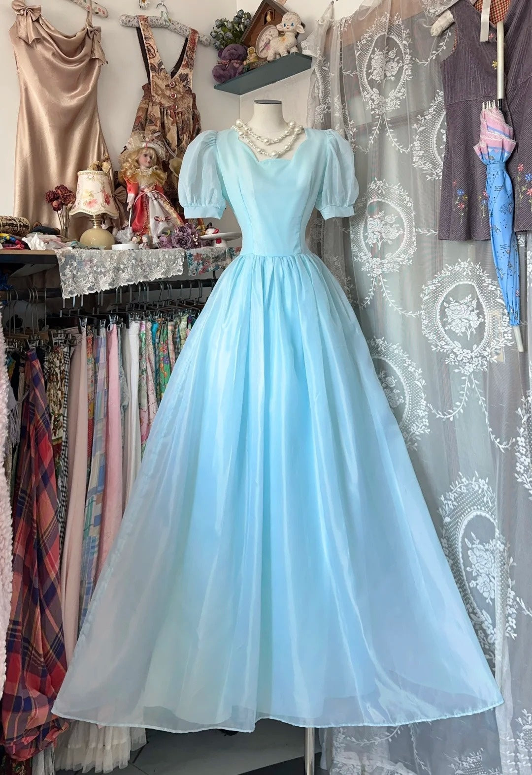 Pink Short Retro Dress Birthday Dress gh6690