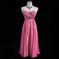Pink Vintage Elegant Exquisite Rhinestone Lace Short Homecoming Dress Tulle Prom Dress Evening Dress Ball Gown Birthday Party Dress gh3859