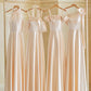 Champagne Color Gentle Elegant Fashion Retro Long Satin Ball Gown Evening Gown Wedding Guest Party Dress Bridesmaid Dress Prom Dress gh3994