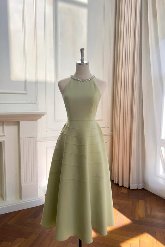 Robe longue verte gh6797