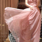Pink Floral Elegant Long Tulle Prom Dress Evening Dress Party Dress Bridesmaid Dresses gh4461
