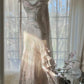 Pink Romantic Fashion Elegant Exquisite Beaded Spaghetti Straps Long Tulle Chiffon Ruffle Ball Gown Evening Dress Party Dress gh4057