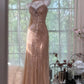 Romantic Fairy Exquisite Bead Long Chiffon Date Dress Party Dress gh69123