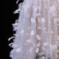 Girlhomeshops - Rosa Feder Exquisite Perlen Kurzes Tüll Homecoming Kleid Geburtstag Party Kleid gh5377