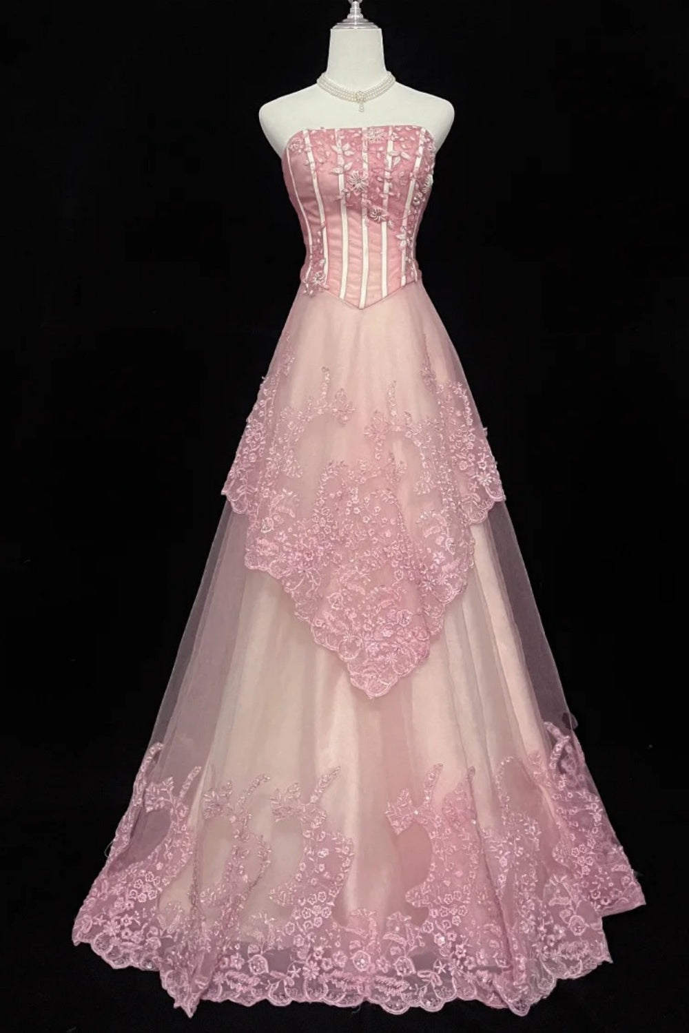 Langes Abendkleid, Geburtstagskleid, Prinzessinnenkleid gh7040