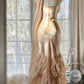 Light Pink Gorgeous Exquisite Beading Spaghetti Strap Long Chiffon Satin Ball Gown Evening Dress Birthday/Holiday Party Dress Prom Dress gh4064