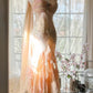 Light Pink Gorgeous Exquisite Beading Spaghetti Strap Long Chiffon Satin Ball Gown Evening Dress Birthday/Holiday Party Dress Prom Dress gh4064