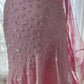 Rosa Farbverlauf Luxus Wunderschöne Retro Mode Exquisite Perlen Lange Chiffon Ballkleid Geburtstag Party Kleid Abendkleid Ballkleid gh3974