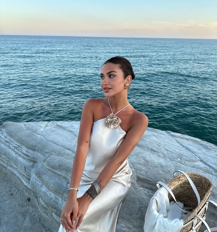 Weißes, langes Abendkleid im Meerjungfrau-Stil aus Satin mit schmalen Trägern, Ballkleid, Ballkleid gh3077