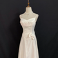 Blush Pink Spaghetti Strap Long Romantic Gown, Waist Slimming Design, Elegant Minimalist Style, Wedding Dress & Bridal Gown gh8283