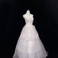 Blush Pink Strapless with Rhinestones, Cinched Waist, Voluminous Princess Skirt Vintage Luxury Romantic Dress, Wedding Gown gh8068