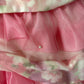 Pink Floral Beaded Long Tulle Ball Gown 16th Birthday Dress Quinceanera Dress gh4736