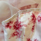 Red & White Floral Bandeau Ball Gown: 3D Flower Decoration, Layered Skirt, Retro Tea Party Gown gh6575