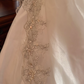 White Spaghetti Strap Waist-Cinched Voluminous Skirt Prom Dress, Evening Ball Gown, Birthday Party Gown gh7283