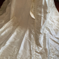 Ivory Strapless Waist-Cinched Voluminous Skirt Prom Dress, Evening Gown, Wedding Dress, Graduation Gown gh7254