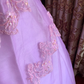 Lilac Strapless Waist-Cinched Voluminous Skirt Prom Dress, Birthday Ball Gown, Evening Party Gown gh7285