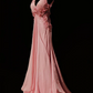 Light Pink V-Neck Sexy & Grand Prom Gown, Evening Formal Dress gh7333