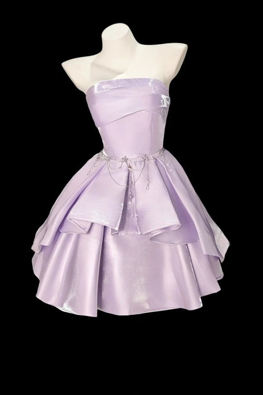 retro short birthday dress party dress back to school dress gh6901