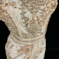 Champagne Vintage Elegant Waist-Cinched Slim Hip-Hugging Sexy Evening Gown for Parties & Balls gh7154