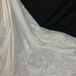 Light Champagne Long Classical Elegant Romantic Wedding Dress, Long Sleeves with Rose Lace, Fitted Waist gh8339