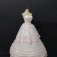 Blush Pink Strapless Long Romantic Gown, Waist-cinched Design, Voluminous Flared Skirt, Wedding Dress & Bridal Gown gh8199