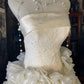 Girlhomeshops-Ivory White Tulle Princess Short Formal Homecoming Dress Birthday Party Dress gh5356