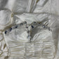 Girlhomeshops-Weißes, exquisites, perlenbesetztes, langes Satin-Ballkleid, Brautkleid, Brautkleid gh5352