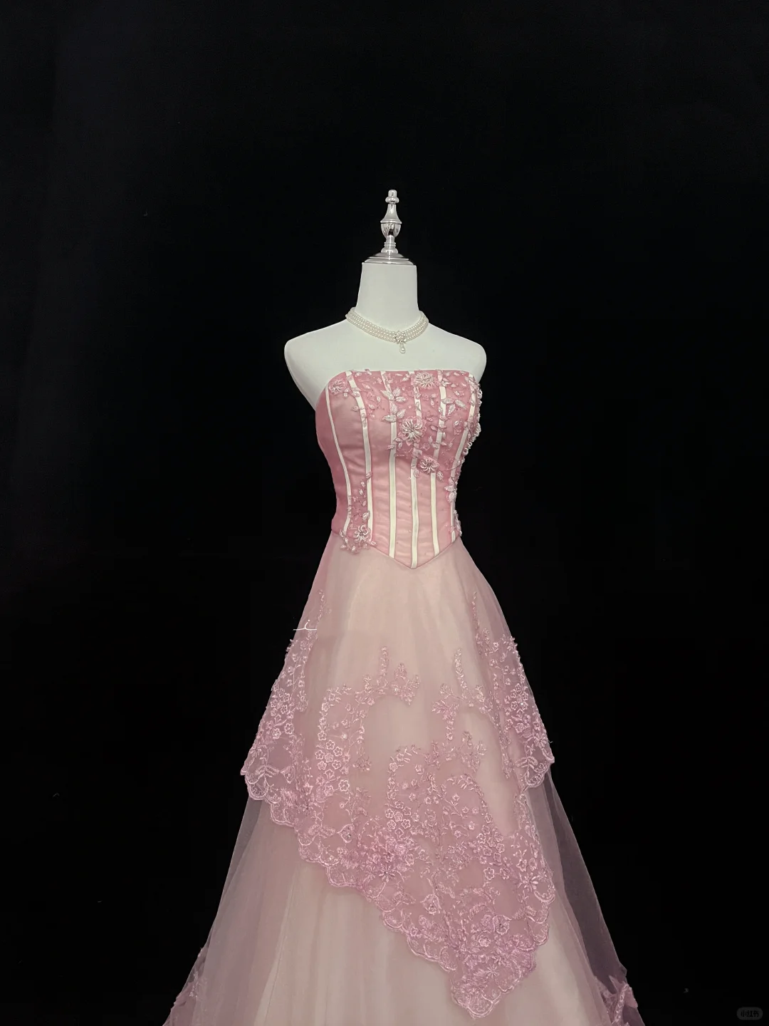 Blush Pink Strapless, Cinched Waist, Slim Fit Sexy Elegant Long Romantic Dress, Wedding Gown gh8049