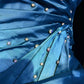 Blue Beaded Short satin Homecoming Dress Prom Dress Evening Dress gh4538