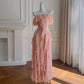 girlhomeshops--mint green/pink floral long chiffon prom dress gh5580