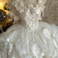 Girlhomeshops-White princess lace fashion short tulle homecoming dress birthday party dress gh5414
